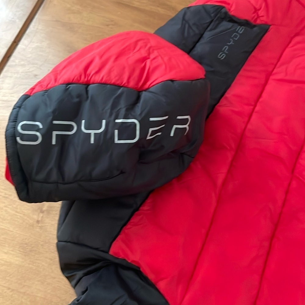 Spyder Puffer Jacket Size Large - Picture 8 of 12